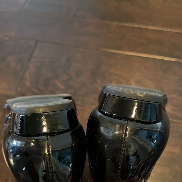 Walking cradles Mark Lemp black patent leather shoe 8 - Picture 9 of 14